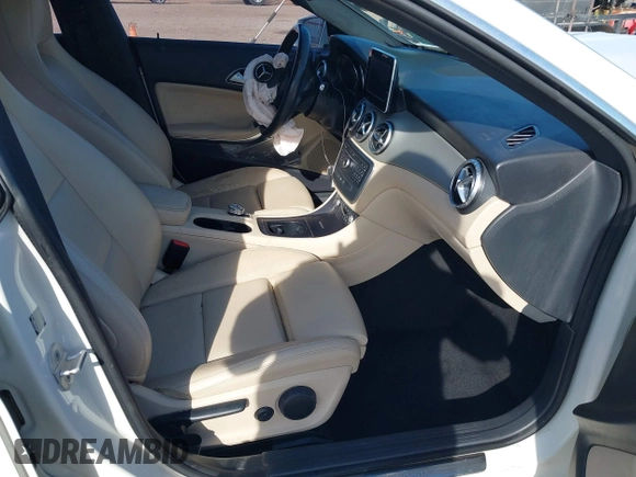 2016 Mercedes-Benz CLA 250 with VIN WDDSJ4EB8GN338773, listed as a IAAI auction lot 41771379 with 118,491 mi miles and . Bid and sale history available at DreamBid. Image 5.
