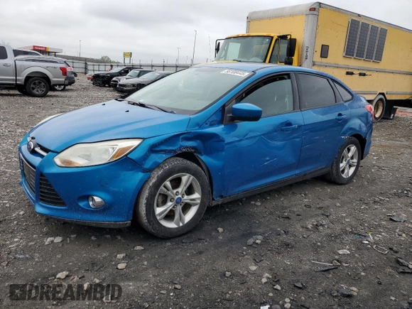 2012 Ford Focus SE with VIN 1FAHP3F2XCL128313, listed as a Copart auction lot 56108445 with 154,511 mi miles and Salvage title. Bid and sale history available at DreamBid. Image 1.