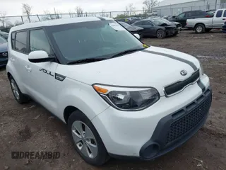 2016 Kia Soul with VIN KNDJN2A28G7849764, listed as a IAAI auction lot 42003449 with 1 mi miles. Bid and sale history available at carsss.com. Image 1.