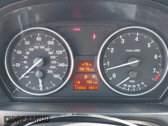 2011 BMW 3 Series 328i with VIN WBAPH7C52BE680056, listed as a IAAI auction lot 42469477 with 218,464 mi miles and . Bid and sale history available at DreamBid. Image 7.