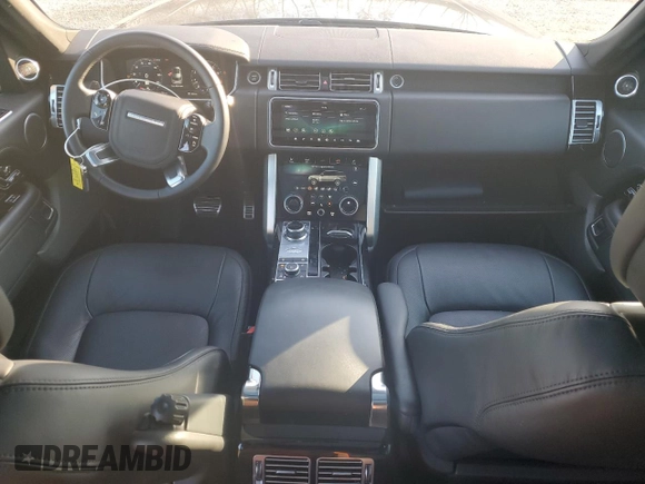 2022 Land Rover Range Rover Westminster with VIN SALGS2RU8NA463525, listed as a Copart auction lot 76359954 with 26,490 mi miles and Salvage title. Bid and sale history available at DreamBid. Image 8.