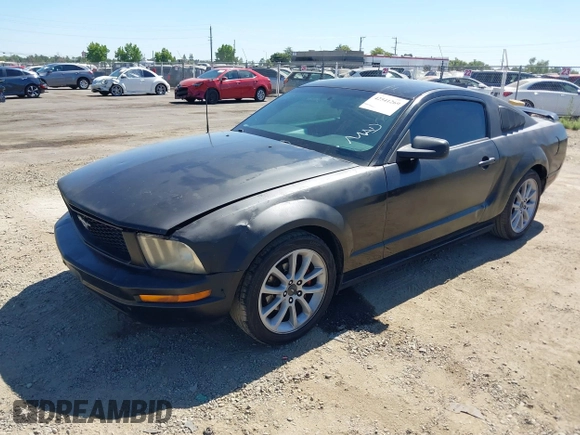2005 Ford Mustang Deluxe with VIN 1ZVFT80N755187675, listed as a IAAI auction lot 42541269 with 192,474 mi miles and . Bid and sale history available at DreamBid. Image 2.