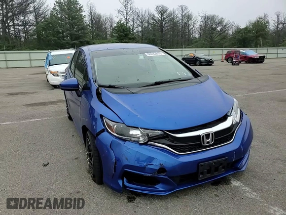 2019 Honda Fit LX with VIN 3HGGK5H46KM749562, listed as a Copart auction lot 60682645 with 45,426 mi miles and Salvage title. Bid and sale history available at DreamBid. Image 13.