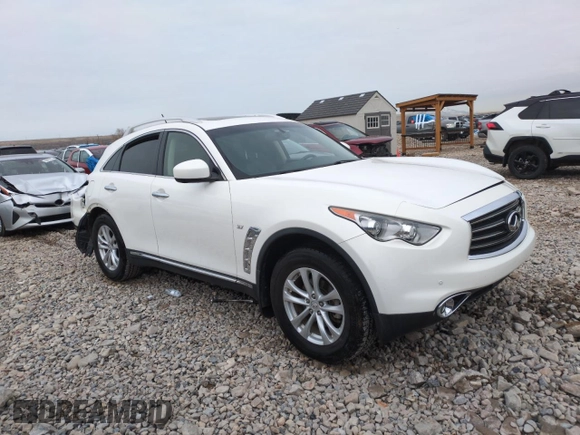 2014 Infiniti QX70 с VIN JN8CS1MW8EM410724, выставлен на аукционе Copart как лот 49899825 с пробегом 57 950 миль миль и Списание • Salvage title. История ставок и продаж доступна на DreamBid. Изображение 4.