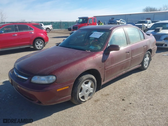2001 Chevrolet Malibu LS with VIN 1G1NE52J416259673, listed as a IAAI auction lot 41757296 with 83,768 mi miles. Bid and sale history available at carsss.com. Image 2.