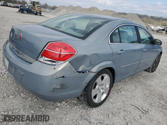 2008 Saturn Aura XE with VIN 1G8ZS57B78F253955, listed as a Copart auction lot 52855185 with 154,559 mi miles and Salvage Title. Bid and sale history available at DreamBid. Image 3.