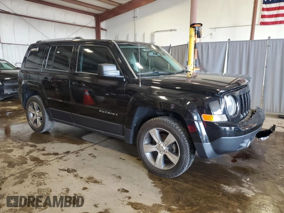 2016 Jeep Patriot Latitude with VIN 1C4NJRFB3GD719472, listed as a Copart auction lot 63571245 with 175,900 mi miles and Salvage title. Bid and sale history available at DreamBid. Image 4.