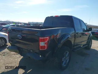 2018 Ford F-150 XL with VIN 1FTEW1E54JKF34266, listed as a IAAI auction lot 41582541 with 81,197 mi miles. Bid and sale history available at carsss.com. Image 4.