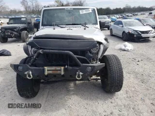 2008 Jeep Wrangler Sahara with VIN 1J4FA54148L561961, listed as a Copart auction lot 50770895 with 126,516 mi miles and Salvage title. Bid and sale history available at DreamBid. Image 5.
