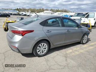 2022 Hyundai Accent SE with VIN 3KPC24A66NE166541, listed as a Copart auction lot 53020525 with 40,939 mi miles and Salvage Title. Bid and sale history available at DreamBid. Image 3.