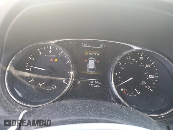 2016 Nissan Rogue S with VIN KNMAT2MV8GP634607, listed as a Copart auction lot 53755495 with 168,128 mi miles and Non Repairable. Bid and sale history available at DreamBid. Image 9.