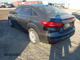 2018 Ford Focus SE with VIN 1FADP3F20JL216525, listed as a IAAI auction lot 41744383 with 92,385 mi miles. Bid and sale history available at carsss.com. Image 3.