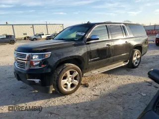 2015 Chevrolet Suburban LTZ with VIN 1GNSCKKC7FR542713, listed as a Copart auction lot 87277044 with 224,872 mi miles and Clean Title. Bid and sale history available at DreamBid. Image 1.