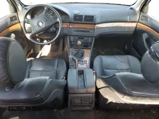 2001 BMW 5 Series 525i with VIN WBADT33491GF41517, listed as a Copart auction lot 72579754 with 0 mi miles and Salvage Title. Bid and sale history available at carsss.com. Image 8.