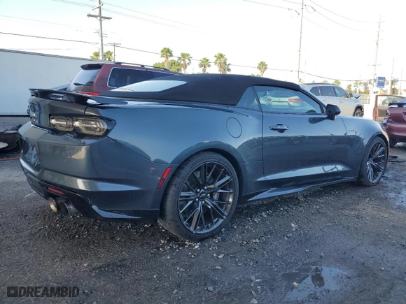 2020 Chevrolet Camaro ZL1 with VIN 1G1FK3D6XL0137013, listed as a Copart auction lot 52732365 with 12,193 mi miles and Non Repairable. Bid and sale history available at carsss.com. Image 3.