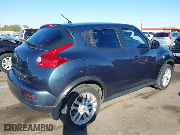 2011 Nissan Juke SL with VIN JN8AF5MR9BT003543, listed as a IAAI auction lot 41636716 with 77,350 mi miles and . Bid and sale history available at DreamBid. Image 4.