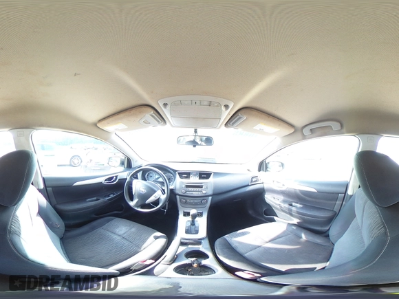 2014 Nissan Sentra SV with VIN 3N1AB7AP5EY334690, listed as a Copart auction lot 62394735 with 144,264 mi miles and Salvage title. Bid and sale history available at DreamBid. Image 14.