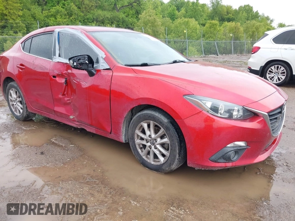 2015 Mazda 3 i Grand Touring with VIN 3MZBM1W76FM205722, listed as a IAAI auction lot 42357789 with 183,998 mi miles and . Bid and sale history available at DreamBid. Image 1.