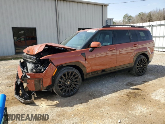 2025 Hyundai Santa Fe Calligraphy z VIN 5NMP54GL3SH074443, wystawiony jako Copart lot #49164985 z przebiegiem 295 mil mil oraz Szkoda całkowita • Salvage title. Historia ofert i sprzedaży dostępna na DreamBid. Obrazek 1.