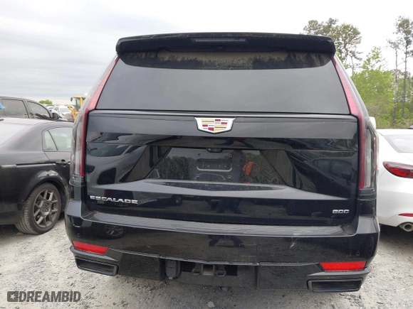 2023 Cadillac Escalade 4WD Sport with VIN 1GYS4EKL5PR444623, listed as a IAAI auction lot 41995197 with 52,658 mi miles. Bid and sale history available at carsss.com. Image 16.