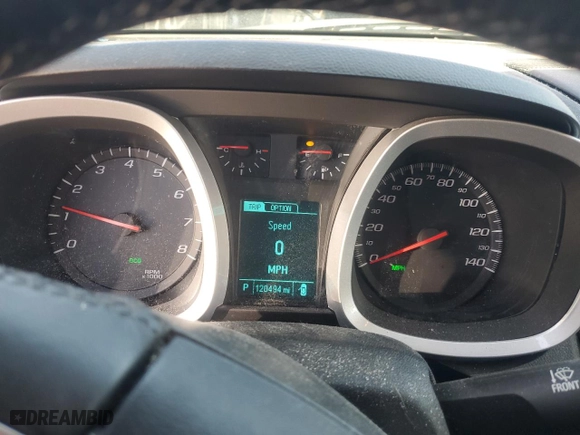 2017 Chevrolet Equinox LT with VIN 2GNALCEK7H1561858, listed as a Copart auction lot 48748285 with 120,494 mi miles and Clean Title. Bid and sale history available at carsss.com. Image 9.