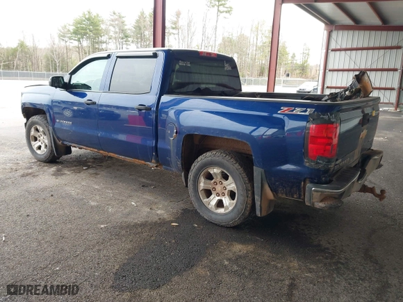 2014 Chevrolet Silverado 1500 LT with VIN 3GCUKREC4EG161229, listed as a IAAI auction lot 41971721 with 183,011 mi miles. Bid and sale history available at carsss.com. Image 3.