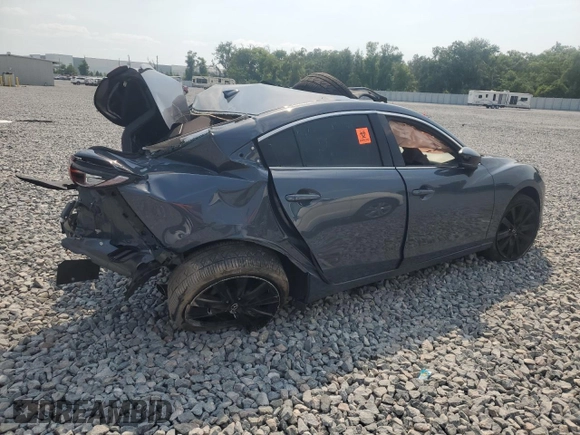 2021 Mazda 6 Carbon Edition with VIN JM1GL1WY6M1606461, listed as a Copart auction lot 51743485 with Not Provided miles and Non Repairable. Bid and sale history available at DreamBid. Image 3.
