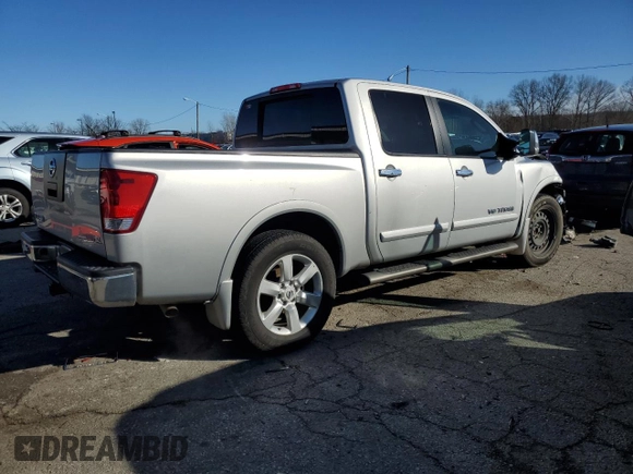 2011 Nissan Titan SV with VIN 1N6BA0ED6BN322680, listed as a Copart auction lot 85278084 with 157,665 mi miles and Salvage Title. Bid and sale history available at DreamBid. Image 3.