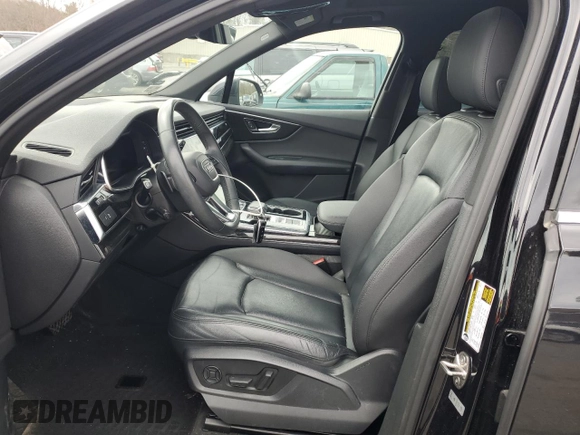 2021 Audi Q7 Premium with VIN WA1AXAF76MD016948, listed as a Copart auction lot 50158175 with 55,868 mi miles and Salvage title. Bid and sale history available at DreamBid. Image 7.