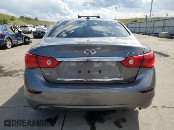 2015 Infiniti Q50 Premium z VIN JN1BV7AR2FM395478, wystawiony jako Copart lot #62843995 z przebiegiem 137 945 mil mil oraz Szkoda całkowita • Salvage title. Historia ofert i sprzedaży dostępna na DreamBid. Obrazek 6.