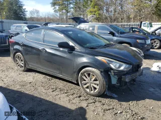 2016 Hyundai Elantra Limited with VIN KMHDH4AE5GU626511, listed as a Copart auction lot 42535295 with 87,892 mi miles and Clean Title. Bid and sale history available at carsss.com. Image 4.
