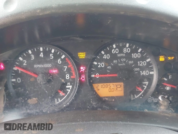 2007 Nissan Xterra SE with VIN 5N1AN08UX7C516092, listed as a IAAI auction lot 41562759 with 210,857 mi miles and . Bid and sale history available at DreamBid. Image 7.