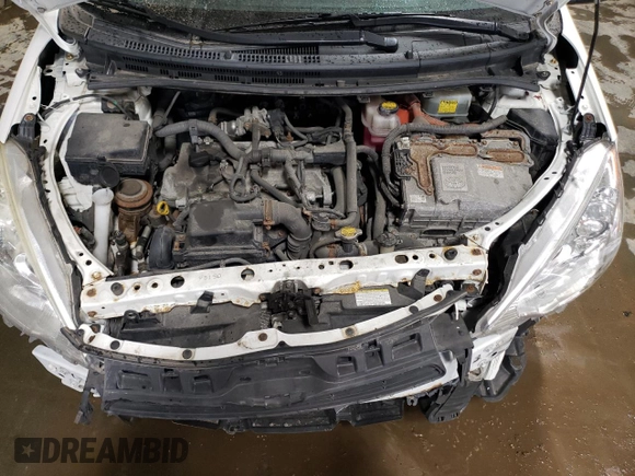 2014 Toyota Prius One with VIN JTDKDTB35E1573614, listed as a Copart auction lot 52368665 with 207,316 mi miles and Salvage Title. Bid and sale history available at DreamBid. Image 11.