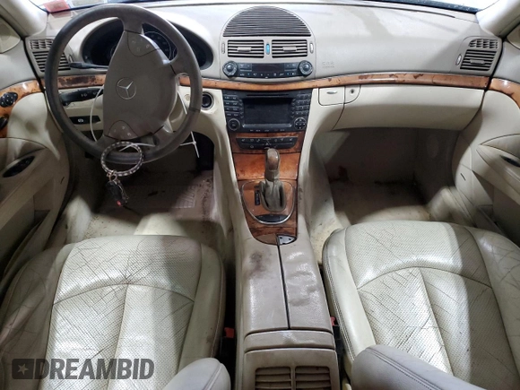 2004 Mercedes-Benz E 500 with VIN WDBUH83J74X165407, listed as a Copart auction lot 52716275 with 255,752 mi miles and Salvage Title. Bid and sale history available at carsss.com. Image 8.