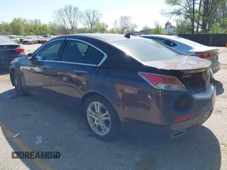 2009 Acura TL Tech with VIN 19UUA86549A016873, listed as a IAAI auction lot 42044931 with 224,627 mi miles. Bid and sale history available at carsss.com. Image 3.