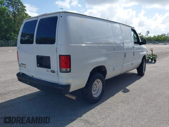 2014 Ford Econoline Cargo Commercial with VIN 1FTNE2EW8EDA99716, listed as a IAAI auction lot 42766089 with 229,212 mi miles and . Bid and sale history available at DreamBid. Image 4.