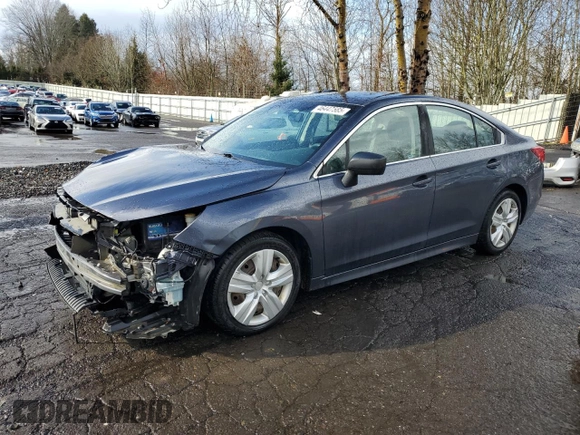 2017 Subaru Legacy with VIN 4S3BNAA61H3055120, listed as a Copart auction lot 46447585 with 125,401 mi miles and Salvage Title. Bid and sale history available at carsss.com. Image 1.