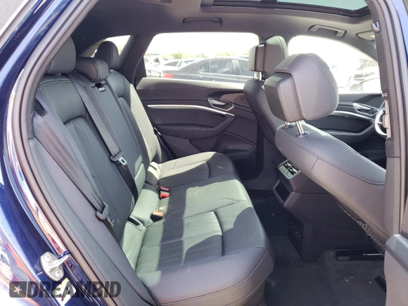 2023 Audi e-tron Premium with VIN WA1AAAGE8PB011507, listed as a Copart auction lot 57756184 with 8,497 mi miles and Clean Title. Bid and sale history available at DreamBid. Image 10.