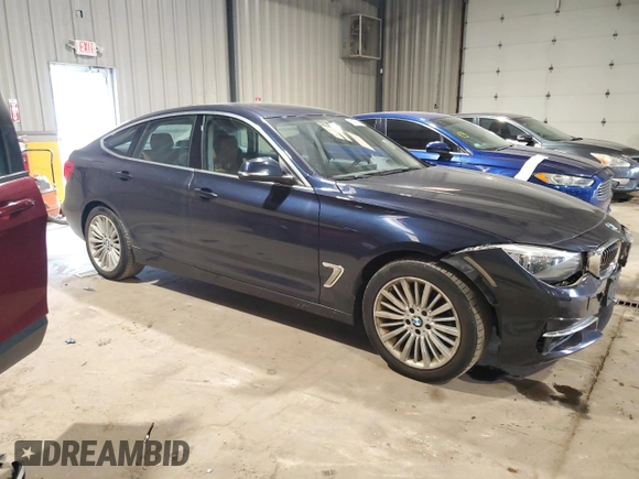 2015 BMW 3 Series 328i Gran Turismo xDrive with VIN WBA3X5C57FD561811, listed as a Copart auction lot 58429765 with 102,414 mi miles and Clean title. Bid and sale history available at DreamBid. Image 4.
