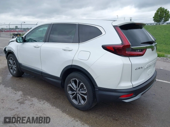 2021 Honda CR-V EX with VIN 7FARW2H51ME028306, listed as a IAAI auction lot 42166310 with 44,682 mi miles and . Bid and sale history available at DreamBid. Image 3.