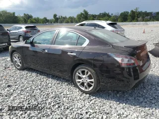 2013 Nissan Maxima S with VIN 1N4AA5APXDC813088, listed as a Copart auction lot 54798475 with 127,422 mi miles and Clean Title. Bid and sale history available at DreamBid. Image 2.