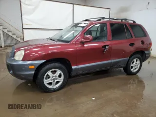 2004 Hyundai Santa Fe with VIN KM8SB12B44U646059, listed as a Copart auction lot 64770184 with 160,936 mi miles and Clean Title. Bid and sale history available at carsss.com. Image 1.