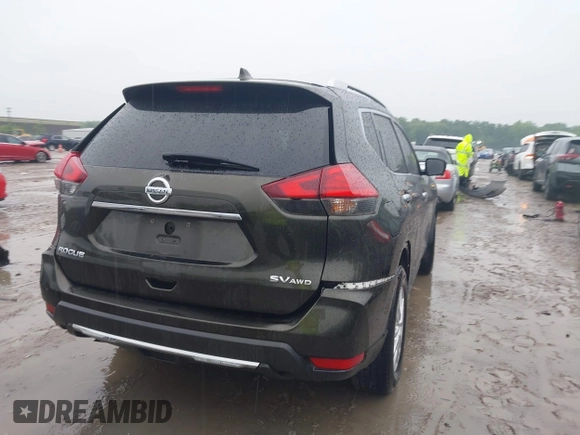 2017 Nissan Rogue SV with VIN KNMAT2MV1HP601384, listed as a IAAI auction lot 42454707 with 159,501 mi miles and . Bid and sale history available at DreamBid. Image 4.