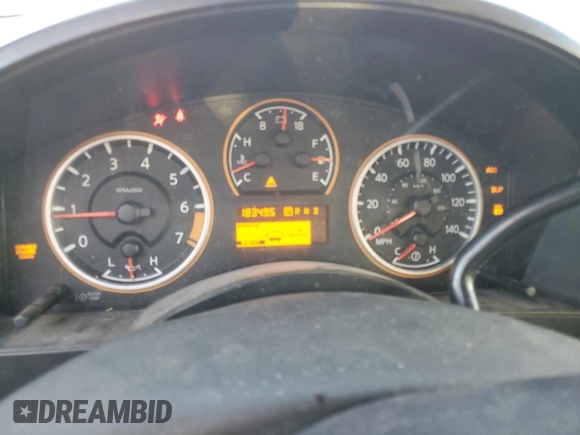 2010 Nissan Titan SE with VIN 1N6BA0CH4AN305669, listed as a Copart auction lot 42763245 with 183,495 mi miles and Clean Title. Bid and sale history available at carsss.com. Image 9.