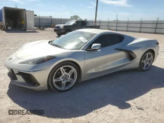2024 Chevrolet Corvette 1LT with VIN 1G1YA2D4XR5112306, listed as a Copart auction lot 77758984 with 3,451 mi miles and Salvage title. Bid and sale history available at DreamBid. Image 1.