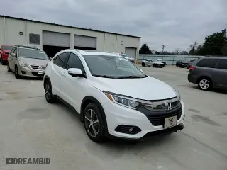 2021 Honda HR-V EX-L with VIN 3CZRU5H71MM703999, listed as a Copart auction lot 44648345 with 27,777 mi miles and Salvage Title. Bid and sale history available at carsss.com. Image 11.