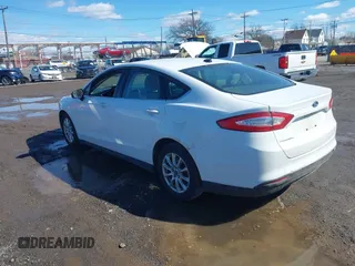 2015 Ford Fusion S with VIN 1FA6P0G79F5116338, listed as a IAAI auction lot 41755743 with 290,698 mi miles. Bid and sale history available at carsss.com. Image 3.