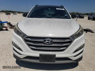 2017 Hyundai Tucson Value with VIN KM8J33A21HU549347, listed as a Copart auction lot 52620985 with 101,043 mi miles and Salvage Title. Bid and sale history available at carsss.com. Image 5.