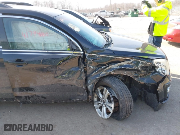 2012 Chevrolet Equinox LT w/2LT with VIN 2GNFLNEK9C6348049, listed as a IAAI auction lot 41794688 with 92,455 mi miles. Bid and sale history available at carsss.com. Image 6.