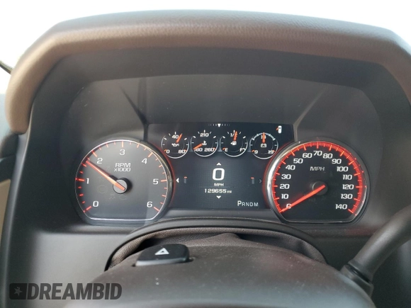 2016 GMC Yukon Denali with VIN 1GKS1CKJ3GR403865, listed as a Copart auction lot 68534264 with 129,655 mi miles and Salvage Title. Bid and sale history available at carsss.com. Image 9.